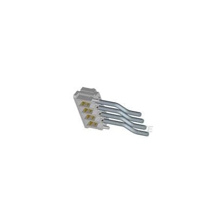 Te Connectivity Wire Connector, Yellow, Glass-Filled Polybutylene Terephthalate Insulation, 2 A 4-173977-9